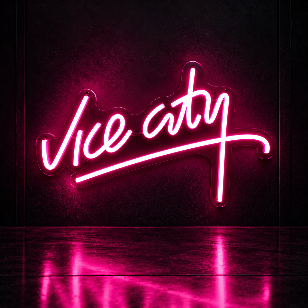 Vice City Neon Sign